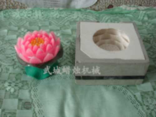 蓮花蠟燭模具